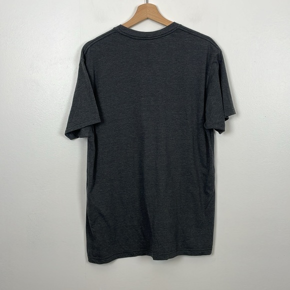 Peanuts Charley Brown And Frneds Short Sleeve Men L Gray Pullover Casual T Shirt - Picture 4 of 8